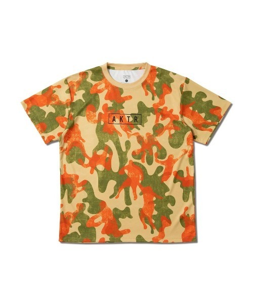 AKTR(アクター)の「AKTR PLAY CAMO AKTR LOGO SPORTS TEE(アクター プレイ カモ アクター ロゴ スポーツ Tシャツ)(Tシャツ/カットソー・メンズ・ベージュ系/ネイビー系/ホワイト系・MEDIUM/LARGE/X-LARGE/XX-LARGE)」の11枚目の写真