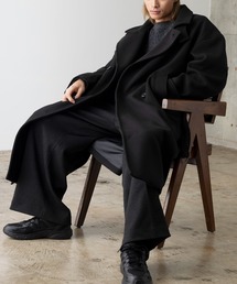 DRAW（ドロー）の「DRAW(ドロー) / テックメルトンダブルビッグコート（ステンカラーコート）」