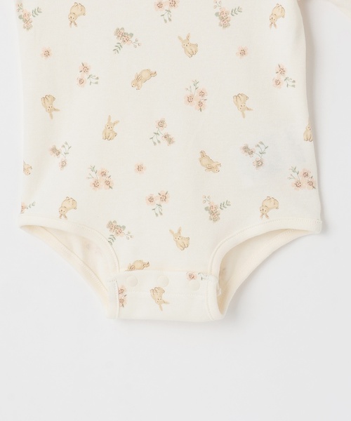 petit main（プティマイン）の「【GOODPRICE】長袖ロンパース（ロンパース・キッズ・カラフル/オフホワイト/ライトベージュ/ブルーグレー/ピンク/グリーン・80ｃｍ/70cm）」の21枚目の写真