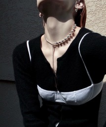 norme（ノーム）の「ボールチェーン フック ネックレス / Ball chain hook necklace /Unisex line（ネックレス）」
