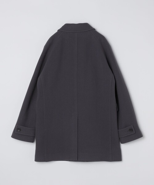 SHIPS(シップス)の「SHIPS: S140 ウールシルク ステンカラー コート(ステンカラーコート・メンズ・グレー/ブラウン・SMALL/MEDIUM/LARGE/X-LARGE)」の14枚目の写真