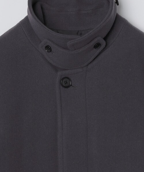 SHIPS(シップス)の「SHIPS: S140 ウールシルク ステンカラー コート(ステンカラーコート・メンズ・グレー/ブラウン・SMALL/MEDIUM/LARGE/X-LARGE)」の18枚目の写真