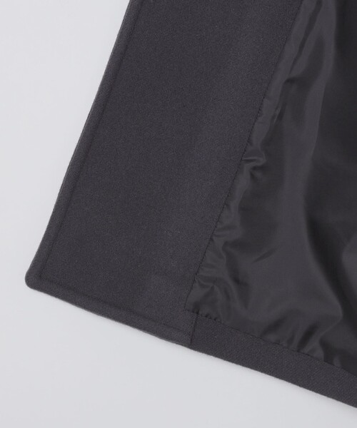 SHIPS(シップス)の「SHIPS: S140 ウールシルク ステンカラー コート(ステンカラーコート・メンズ・グレー/ブラウン・SMALL/MEDIUM/LARGE/X-LARGE)」の21枚目の写真