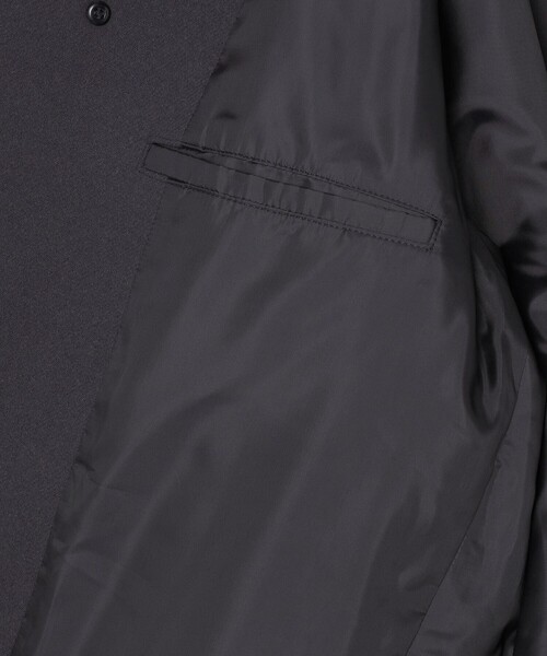 SHIPS(シップス)の「SHIPS: S140 ウールシルク ステンカラー コート(ステンカラーコート・メンズ・グレー/ブラウン・SMALL/MEDIUM/LARGE/X-LARGE)」の22枚目の写真