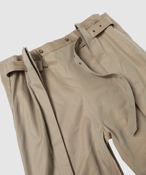 YOHEI OHNO（ヨウヘイオオノ）の「Frame Trousers（その他パンツ・レディース・ブラック/カーキ・36）」の11枚目の写真