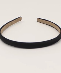 ampm（エーエムピーエム）の「シンプルサテン風 カチューシャ/ヘアアクセサリー（カチューシャ）」