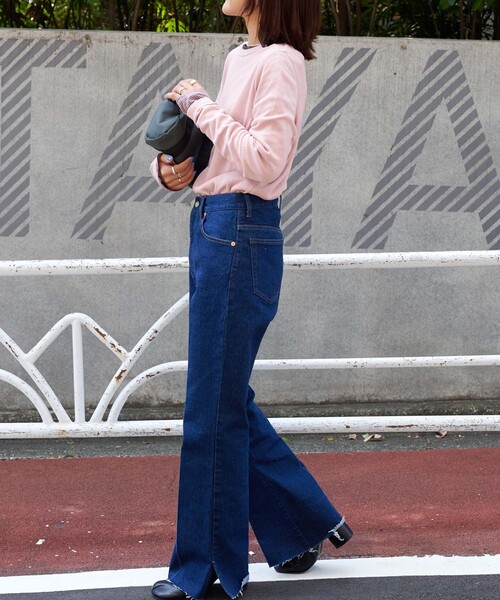 OUTDOOR PRODUCTS（アウトドアプロダクツ）の「吸湿発熱 ジンジャーシアーロンTEE（Tシャツ/カットソー・レディース・ホワイト/ピンク/イエロー・FREE）」の18枚目の写真