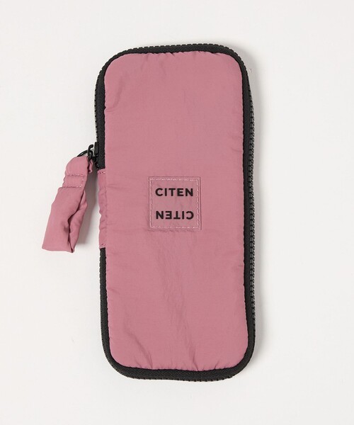 CITEN(シテン)の「<CITEN>クリアロゴフラットペンケース(ステーショナリー・レディース・ブラック/ダークグリーン/シルバー/ライトピンク/ロイヤルブルー・FREE)」の5枚目の写真