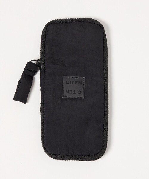 CITEN(シテン)の「<CITEN>クリアロゴフラットペンケース(ステーショナリー・レディース・ブラック/ダークグリーン/シルバー/ライトピンク/ロイヤルブルー・FREE)」の2枚目の写真