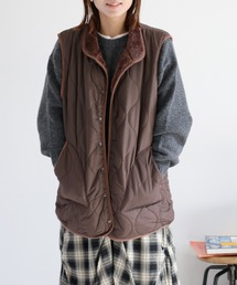 cepo | 〈2way〉キルトボアリバーシブルベスト(ダウンベスト)