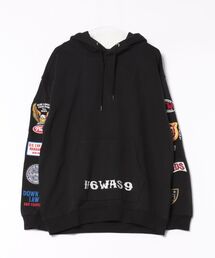 ANTIBAL（アンティバル）の「【ANTIBAL】 ワッペン風刺繍プルパーカー フーデッドプルオーバー フーディ―（パーカー）」