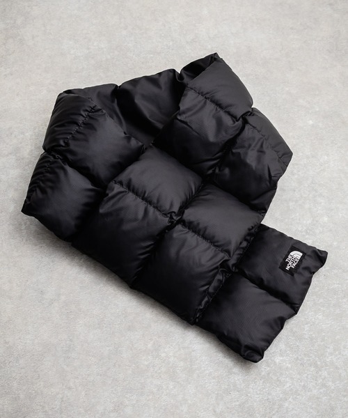 THE NORTH FACE（ザノースフェイス）の「THE NORTH FACE ザ・ノースフェイス PACKABLE T-BALL MUFFLER /ワンポイントロゴパディングマフラー（マフラー・メンズ・クリーム/ブラック/カーキ・FREE）」の14枚目の写真