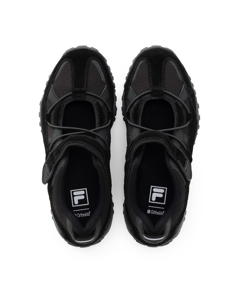 FILA（フィラ）の「FILA ECHAPPE VC v2 LX（スニーカー・レディース・ブラック・23.0cm/23.5cm/24.0cm/24.5cm/25.0cm/25.5cm/26.0cm）」の2枚目の写真