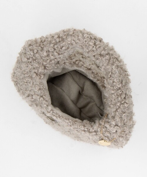 MICO COULIER(ミコクリエ)の「【HELLO KITTY × MICO COULIER】カールファーBAG(トートバッグ・レディース・オフホワイト/グレイッシュベージュ・FREE)」の3枚目の写真