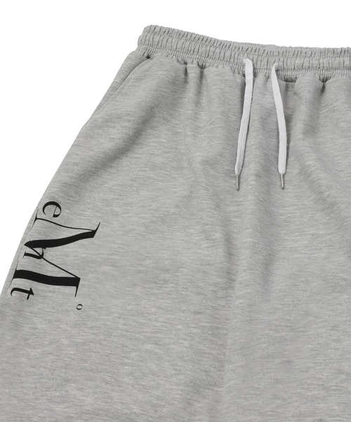 MUCENT(ムセント)の「A'GEM/9 × .kom 『MUCENT/ムーセント』DIVISION WIDE SWEAT JOGGER PANTS/ディビジョンワイドスウェットジョガーパンツ(スウェットパンツ・レディース・ブラック/グレー・S)」の8枚目の写真