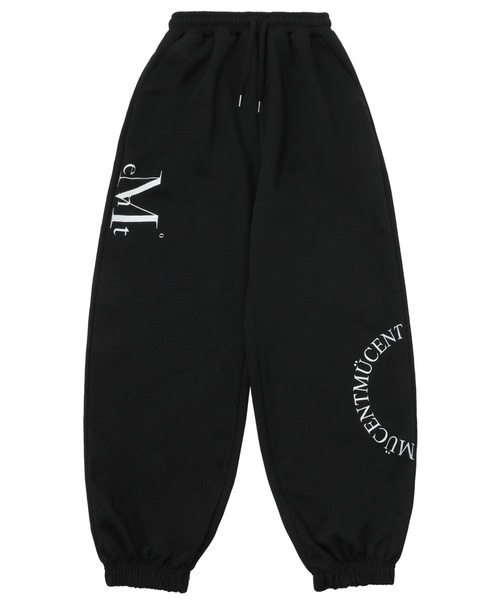 MUCENT(ムセント)の「A'GEM/9 × .kom 『MUCENT/ムーセント』DIVISION WIDE SWEAT JOGGER PANTS/ディビジョンワイドスウェットジョガーパンツ(スウェットパンツ・レディース・ブラック/グレー・S)」の10枚目の写真