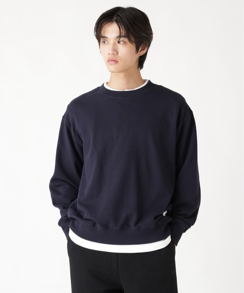Alpha Industries（アルファインダストリーズ）の「Alpha Industries/アルファインダストリーズ/PLAIN CREW SWEAT/プレーン クルー スウェット（スウェット・メンズ・ネイビー/その他5/グレー/ブラック/オリーブ系・L/M/2XL/S/XL）」の5枚目の写真