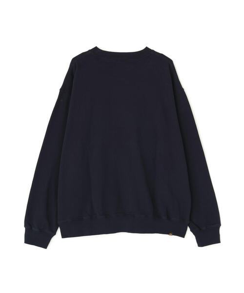 Alpha Industries（アルファインダストリーズ）の「Alpha Industries/アルファインダストリーズ/PLAIN CREW SWEAT/プレーン クルー スウェット（スウェット・メンズ・ネイビー/その他5/グレー/ブラック/オリーブ系・L/M/2XL/S/XL）」の9枚目の写真