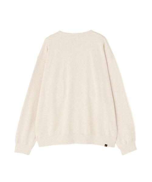 Alpha Industries（アルファインダストリーズ）の「Alpha Industries/アルファインダストリーズ/PLAIN CREW SWEAT/プレーン クルー スウェット（スウェット・メンズ・ネイビー/その他5/グレー/ブラック/オリーブ系・L/M/2XL/S/XL）」の10枚目の写真