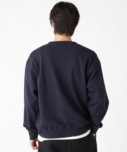 Alpha Industries（アルファインダストリーズ）の「Alpha Industries/アルファインダストリーズ/PLAIN CREW SWEAT/プレーン クルー スウェット（スウェット・メンズ・ネイビー/その他5/グレー/ブラック/オリーブ系・L/M/2XL/S/XL）」の13枚目の写真