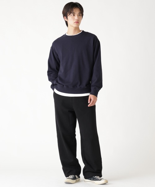 Alpha Industries（アルファインダストリーズ）の「Alpha Industries/アルファインダストリーズ/PLAIN CREW SWEAT/プレーン クルー スウェット（スウェット・メンズ・ネイビー/その他5/グレー/ブラック/オリーブ系・L/M/2XL/S/XL）」の15枚目の写真