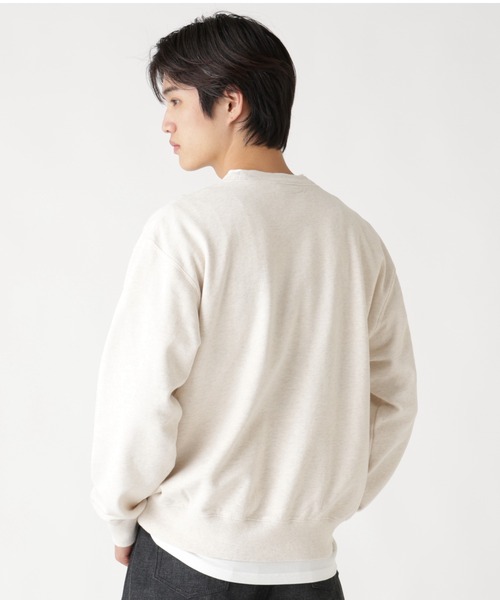 Alpha Industries（アルファインダストリーズ）の「Alpha Industries/アルファインダストリーズ/PLAIN CREW SWEAT/プレーン クルー スウェット（スウェット・メンズ・ネイビー/その他5/グレー/ブラック/オリーブ系・L/M/2XL/S/XL）」の14枚目の写真