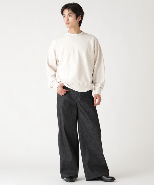 Alpha Industries（アルファインダストリーズ）の「Alpha Industries/アルファインダストリーズ/PLAIN CREW SWEAT/プレーン クルー スウェット（スウェット・メンズ・ネイビー/その他5/グレー/ブラック/オリーブ系・L/M/2XL/S/XL）」の17枚目の写真