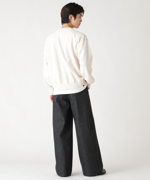 Alpha Industries（アルファインダストリーズ）の「Alpha Industries/アルファインダストリーズ/PLAIN CREW SWEAT/プレーン クルー スウェット（スウェット・メンズ・ネイビー/その他5/グレー/ブラック/オリーブ系・L/M/2XL/S/XL）」の18枚目の写真