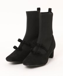 Parade | ダブルリボンソックスブーツ TSD7380(ブーツ)