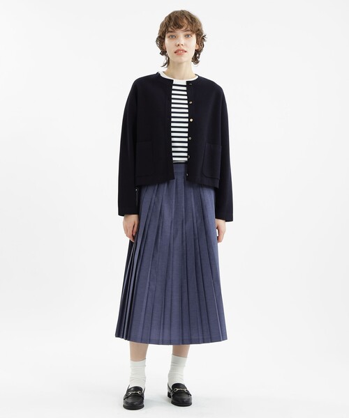 ブランド古着】ノーカラージャケット（ノーカラージャケット