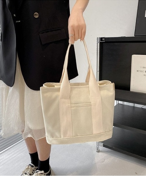 BACKYARD FAMILY（バックヤードファミリー）の「トートバッグ 大容量 仕切り ysba5280（トートバッグ・レディース・ネイビー/ミント/ベージュ/ブラック/グレー・FREE）」の17枚目の写真