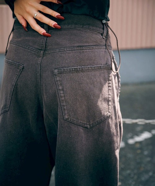 CURVED LEG JEANS（デニムパンツ）｜CONZ（コンズ）のファッション通販