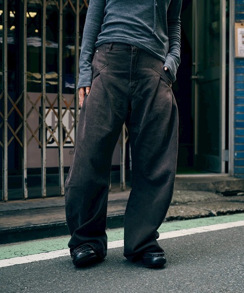 CURVED LEG JEANS（デニムパンツ）｜CONZ（コンズ）のファッション通販