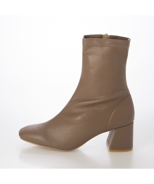 carino(カリーノ)の「【レイン対応】ストレッチヒールブーツ(ブーツ・レディース・デザートカモ/ブラック・S/M/L/LL)」の3枚目の写真