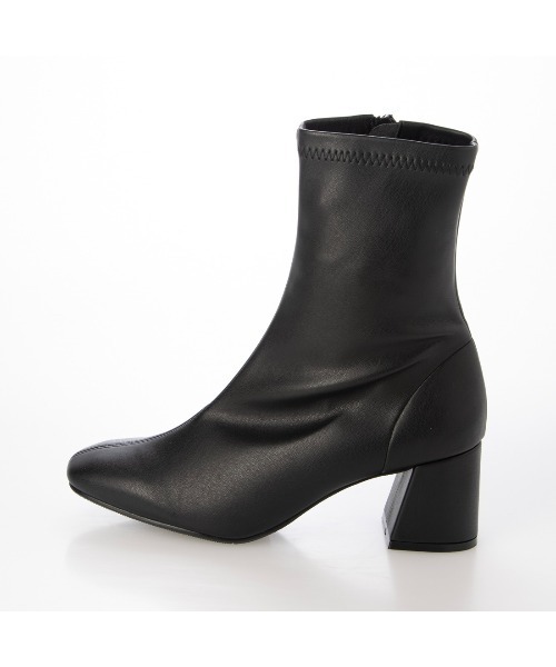 carino(カリーノ)の「【レイン対応】ストレッチヒールブーツ(ブーツ・レディース・デザートカモ/ブラック・S/M/L/LL)」の8枚目の写真