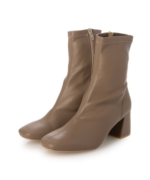 carino(カリーノ)の「【レイン対応】ストレッチヒールブーツ(ブーツ・レディース・デザートカモ/ブラック・S/M/L/LL)」の16枚目の写真