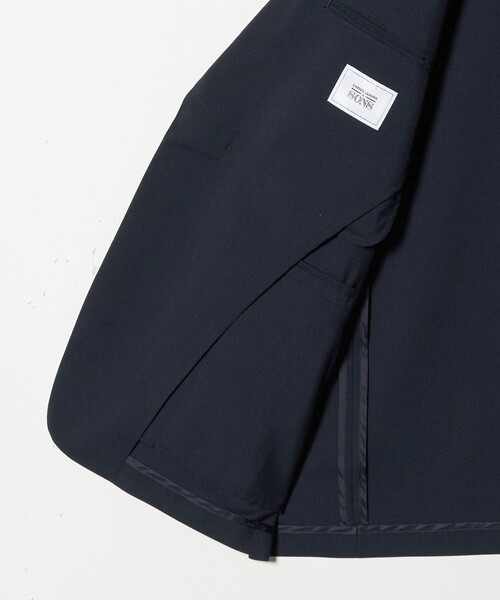 UNITED ARROWS & SONS（ユナイテッドアローズアンドサンズ）の「＜UNITED ARROWS & SONS＞ W/P/N TRO MAGNET JACKET/テーラードジャケット（テーラードジャケット・メンズ・ネイビー/ブラック・S/L/M/XL）」の8枚目の写真