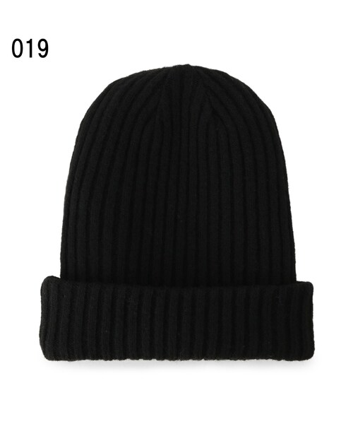 SHOO・LA・RUE（シューラルー）の「リバーシブルニット帽（ニットキャップ/ビーニー・レディース・ブラック/マスタード/ナチュラル/ライトベージュ・00）」の7枚目の写真