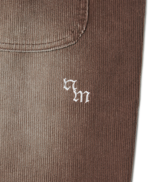 NOMANUAL(NOMANUAL)の「WAVE CURVED CORDUROY PANTS - BROWN(その他パンツ・レディース・その他・SMALL/MEDIUM/LARGE/X-LARGE)」の7枚目の写真