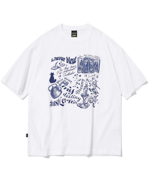 CPGN STUDIO（コンパーニョ）の「ブルーアワー 半袖Tシャツ ホワイト（Tシャツ/カットソー・レディース・その他・LARGE）」の2枚目の写真
