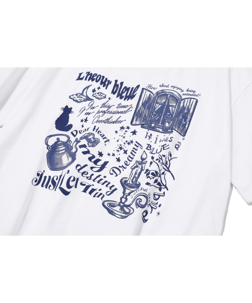 CPGN STUDIO（コンパーニョ）の「ブルーアワー 半袖Tシャツ ホワイト（Tシャツ/カットソー・レディース・その他・LARGE）」の6枚目の写真