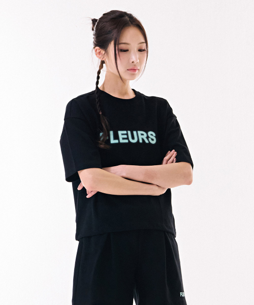 CHASECULT(チェイスカルト)の「女性クーリングコットン切り替え半袖Tシャツ-DBRG5877D03(Tシャツ/カットソー・レディース・ブラック・90/85)」の3枚目の写真