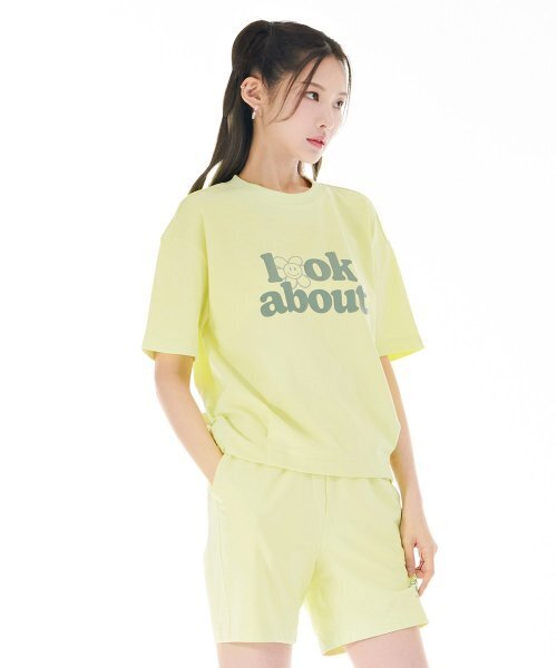 CHASECULT(チェイスカルト)の「レディースクーリングコットン裾タック半袖Tシャツ-CBRG5876D0Y(Tシャツ/カットソー・レディース・グリーン・85/90)」の4枚目の写真