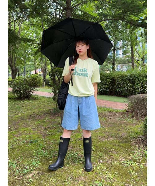 CHASECULT(チェイスカルト)の「レディースクーリングコットン裾タック半袖Tシャツ-CBRG5876D0Y(Tシャツ/カットソー・レディース・グリーン・85/90)」の7枚目の写真