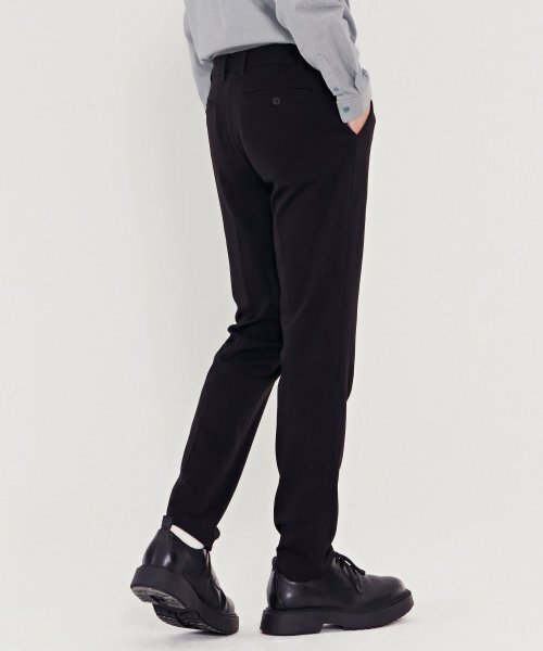 CHASECULT(チェイスカルト)の「男性テーパードサイドバンディングスラックス-BERK2211B03(スラックス・メンズ・ブラック・70/76/82/92/86)」の3枚目の写真