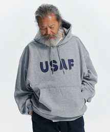 FRIZMWORKS（フリズムワークス）の「US ARMED FORCES PULLOVER HOODY _ GRAY（パーカー）」