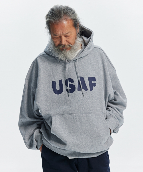 FRIZMWORKS(フリズムワークス)の「US ARMED FORCES PULLOVER HOODY _ GRAY(パーカー・メンズ・その他・SMALL/MEDIUM/LARGE/X-LARGE)」の1枚目の写真