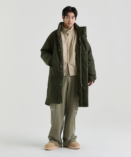 MUSINSA STANDARD（ムシンサスタンダード）の「ピグメントカーゴスウェットパンツ[カーキ]（スウェットパンツ・メンズ・その他・MEDIUM/LARGE/X-LARGE/XX-LARGE）」の8枚目の写真