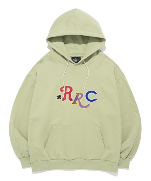 3 COLORS RRC HOODIE [LIGHT GREEN] — худи светло-зелёное