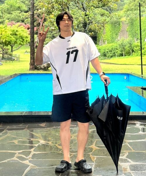 NOMANUAL（NOMANUAL）の「17 MESH BLOCK FOOTBALL JERSEY - WHITE（Tシャツ/カットソー・レディース・その他・LARGE/MEDIUM/X-LARGE）」の8枚目の写真